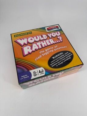 Vintage Would You Rather? Classic Board Game By Zoemondo~New & Factory Sealed